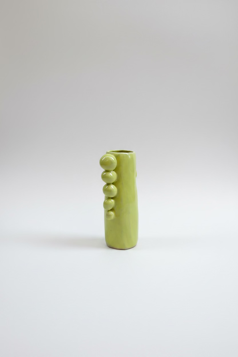 Chartreuse Bobble Vase May 2026