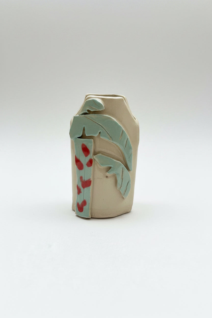 Miami Palm Vase