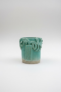 Palm Vessel in Aqua